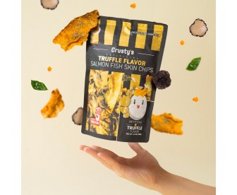 Crusty's 三文鱼鱼皮 松露味 100克(保质期:2022.10) Crusty's 三文鱼鱼皮 松露味 100克(保质期:2022.10)